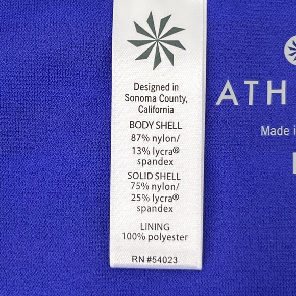 Athleta Bottom Womens Large Pipeline Loop Cruise Beach Resort Swim UPF Low Rise - Picture 15 of 16